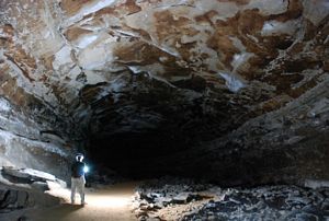 Aspecto de um dos colectores principais, Mammoth Cave @ JACrispim-CeGUL-SPE, 2009