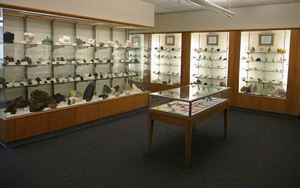 Uma das salas do Museu Mineralógico do Novo México @JACrispim-SPE-CeGUL-2009