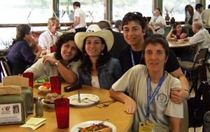 Grupo de espeleólogas libanesas @ Pilar Vicente - SPE, 2009