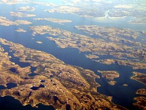 Vista aérea da Gronelândia @JACrispim - CeGUL- SPE, 2009